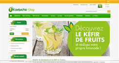 Desktop Screenshot of kombucha-shop.fr